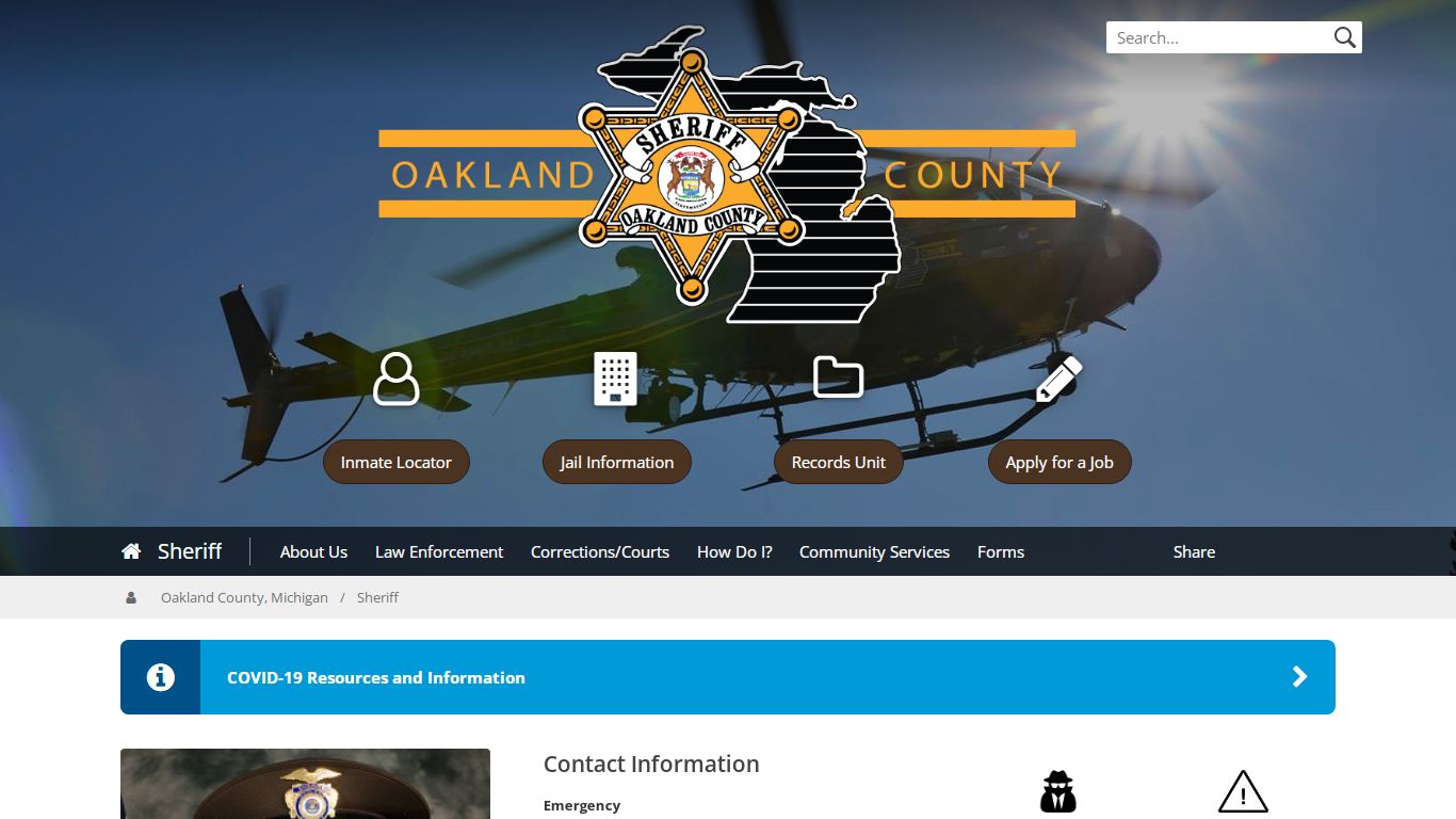 Sheriff's Office | Sheriff - Oakgov